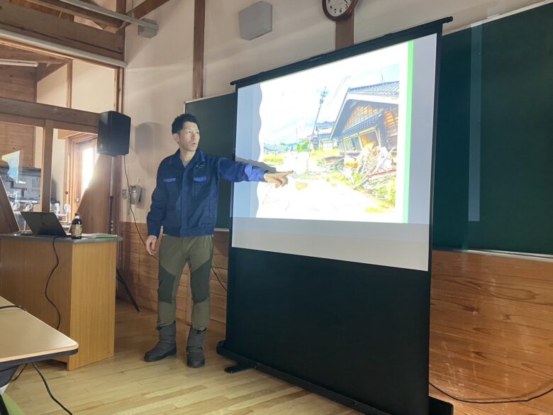 250201　秋田ユネスコ協会で防災講座を開きました