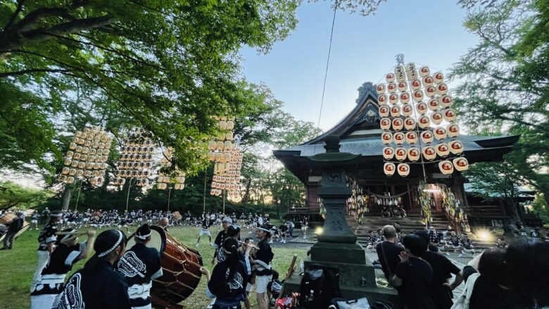 260704「竿燈って、こんなに魅力的なのか」〜日吉八幡神社七夕祭で感じた地域の宝〜