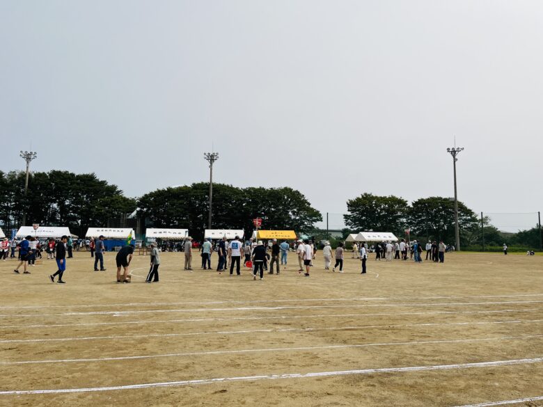 260906　勝平地区交流運動会に参加しました